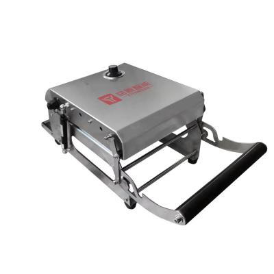 liga de alumínio da máquina SUS304 6061 manuais do aferidor de 600W Tray Sealing Machine Tray Box