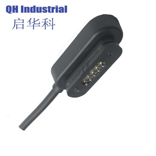 5Pin Ukraine Smart Home Applicaton Connector Magnetic Power Connector Pogo Pin Connector For Smart Watch