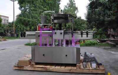 Tipo giratório máquina de etiquetas autoadesiva da garrafa de vidro da cerveja da etiqueta para a única etiqueta