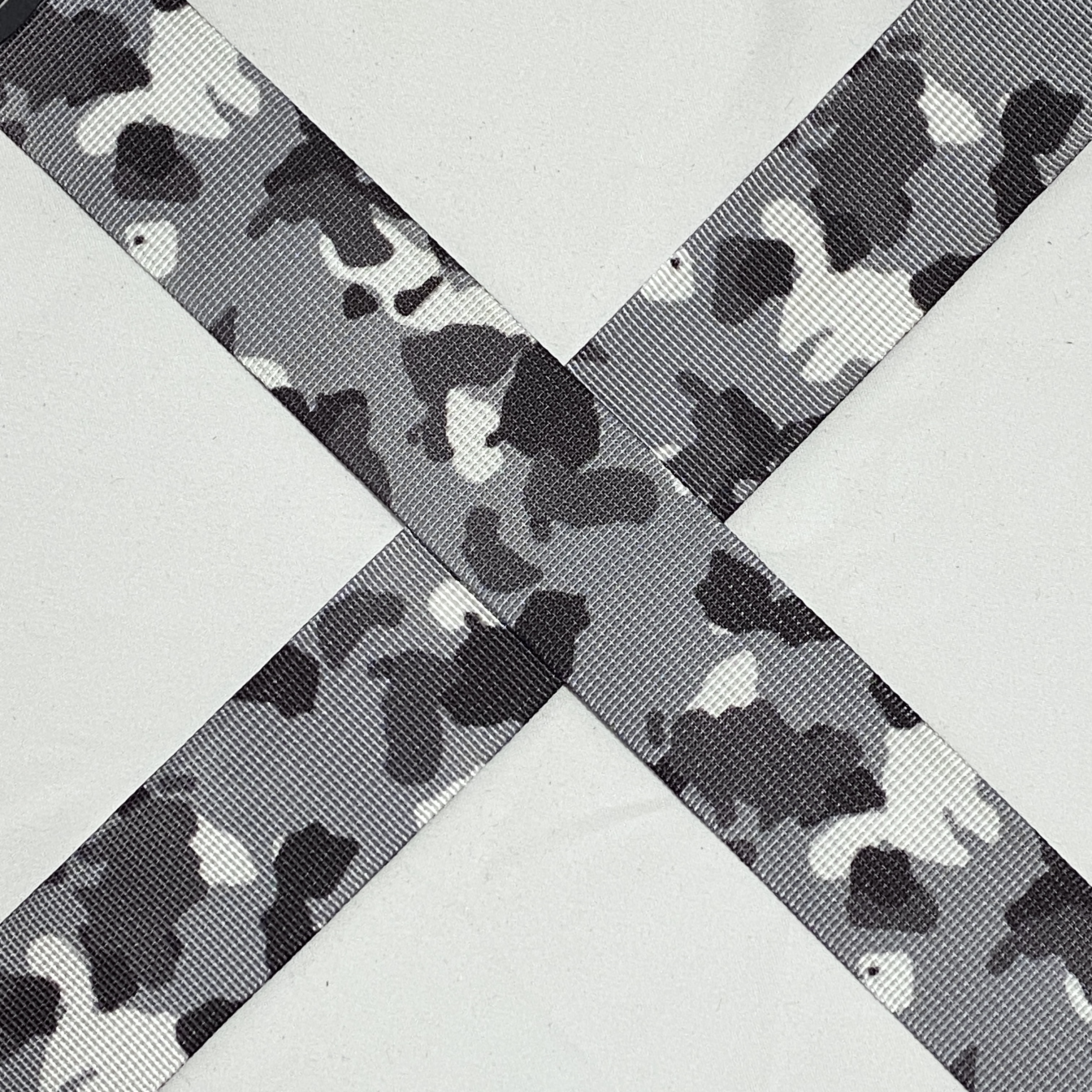 Camouflage Polyester webbing Camouflage Outdoor supplies Backpack belt Tactical clothing