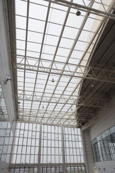 Customized Prefabricated Pipe Metal Truss Buildings Grandstands And Sports Stadiums