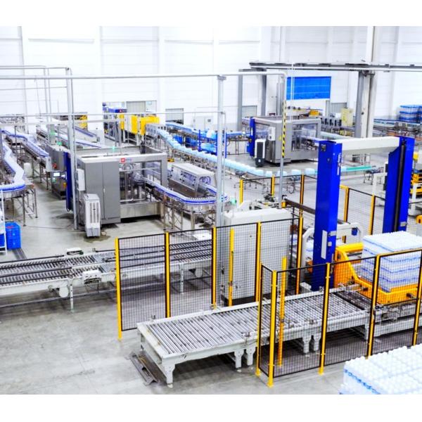Fully Automated 42,000BPH Bottled Water Production Line PLC Control
