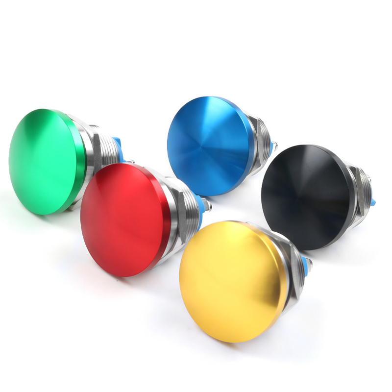 16/19/22mm Stainless Steel Self-Resetting Push Button Switch IP65 Level 220V Max
