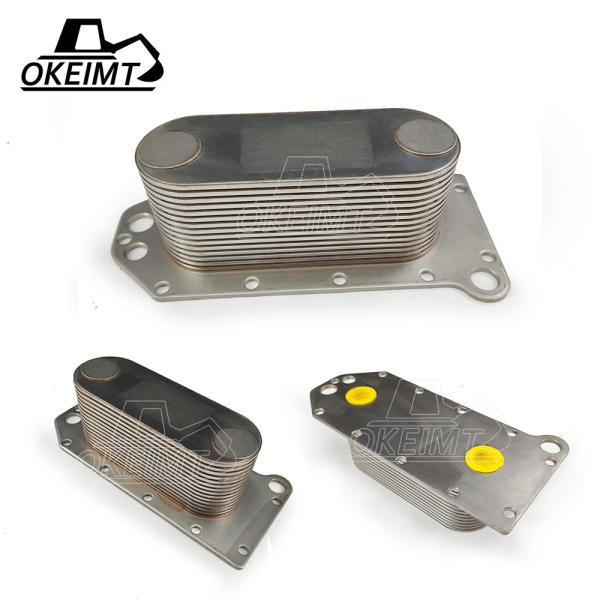 Núcleo mais fresco do óleo de Lub do motor da tomada de fábrica 3957533 de OKEIMT 3966365 para ISC 6D114 de Cummins