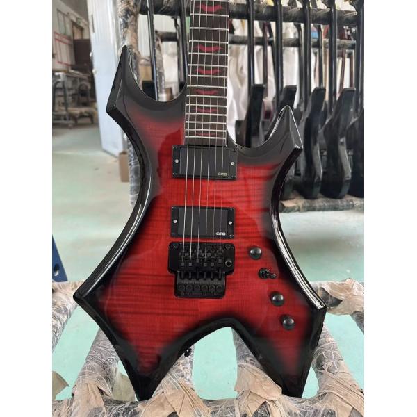 Custom Special Body BC.RICH style high-end flamed maple top electric guitar