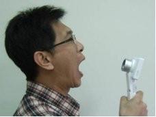 O Lcd monitora o Ophthalmoscope video do Otoscope de Digitas para a inspeção clínica do corpo humano