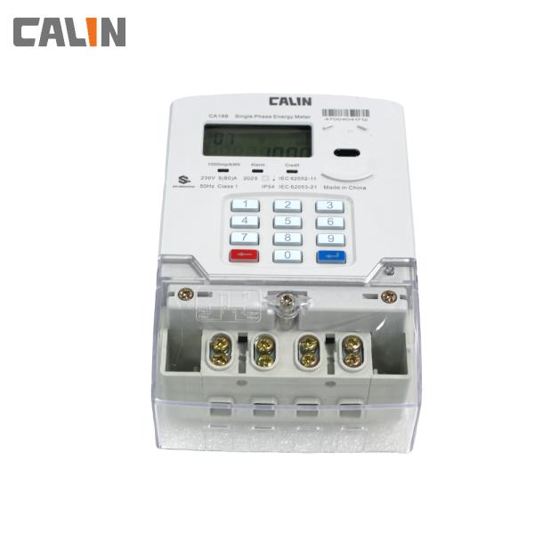 STS DLMS Prepaid / Prepayment Single Phase GPRS/GSM Meters Integrate With The Mobile Payment Platform