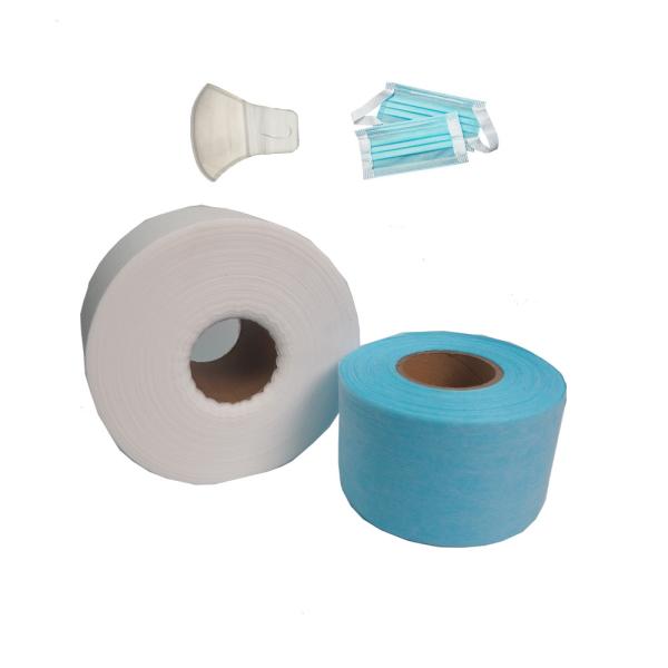 Ткань голубого цвета гидродобная SMMS не сплетенная для мантии больницы медицинской