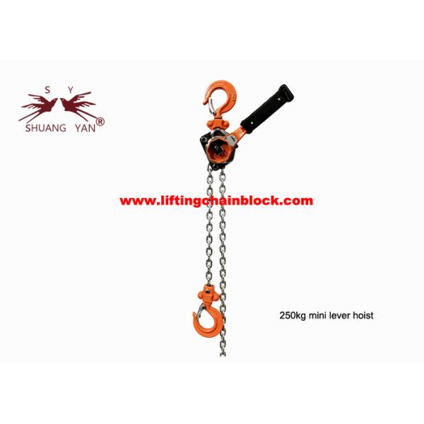 Construction Workshop Mining Lever Chain Hoist 1.5M Lifting
