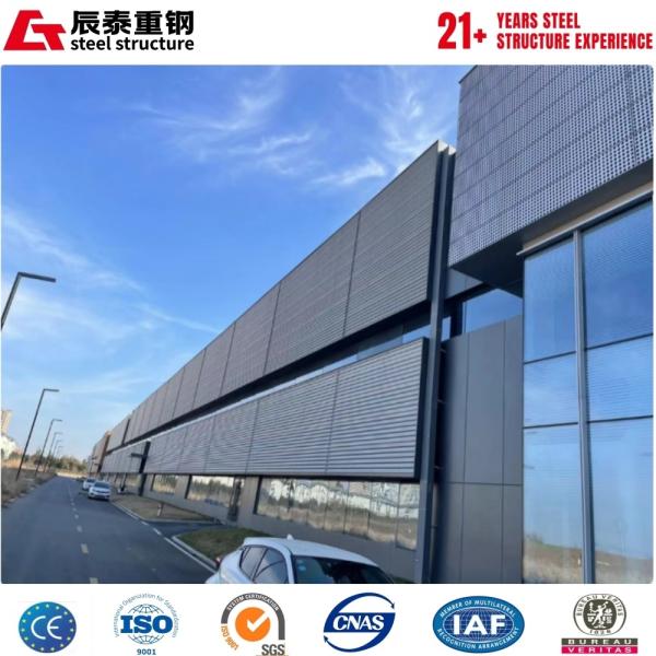 Customized natural lighting solution; galvanized steel frame workshop building;