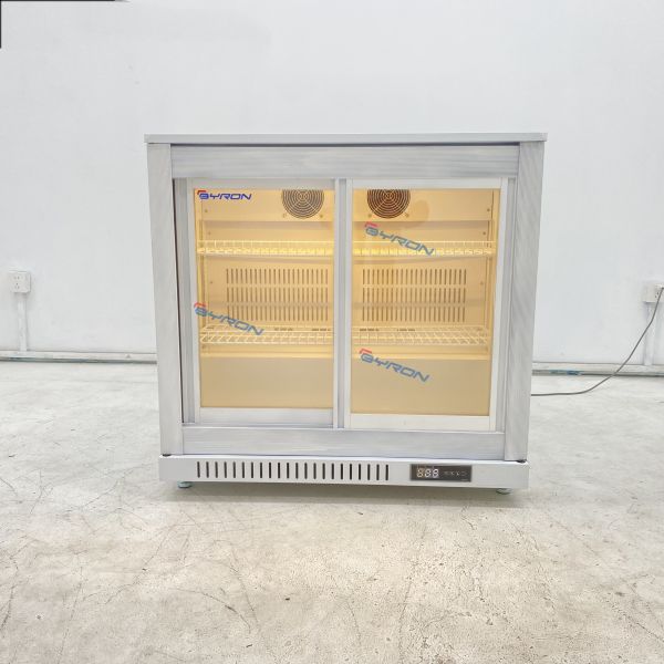Customization Beverage Cooler Refrigerator Glass Door Beverage Cooler