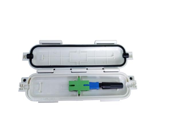 2*3mm FTTH Drop Cable Protection Box XDK ABS Plastic Material