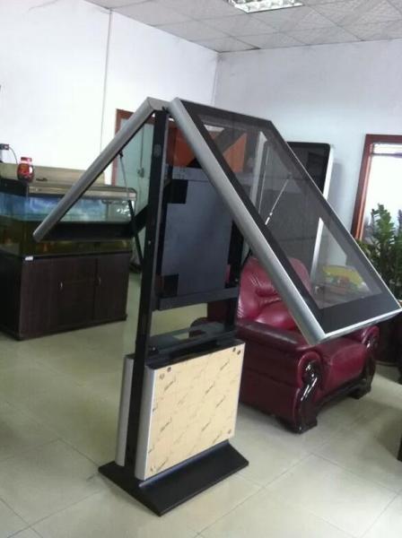 Outdoor Building Full Screen LCD Media Player 55 Commercial LCD Display Double Side