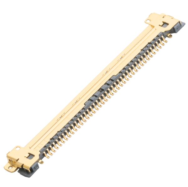 Mechanical Locking Bar I-PEX Connector 0.5mm Pitch for Horizontal Mating 20455-040E-76