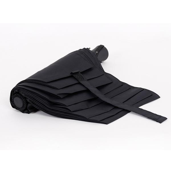 Umbrella Product 3 Folding 210T Polyester with ABS Plastic Handle and Waterproof Design