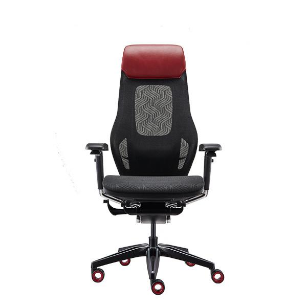 Roc Chair Red Luxury Height Adjustable Racing Chair Ergonomic Swivel Gaming Chairs
