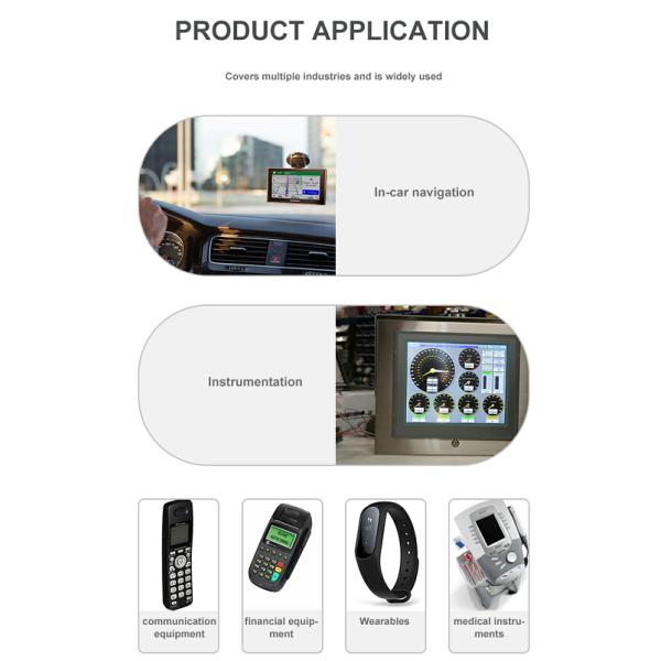 7.0'' 1024 X 600 HDMI TFT LCD Display MIPI Serial Port Interface IPS Smart