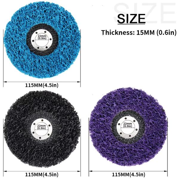 Paint Stripping Clean & Strip Cleaning Disc with Fiberglass Backing Strip DiscAbrasive Tools