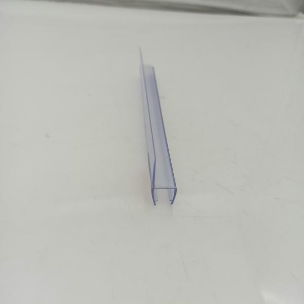 6-12mm Glass Compatible 180 Degree PVC Rubber H Channel Bottom Glass Shower Seal Door Strip