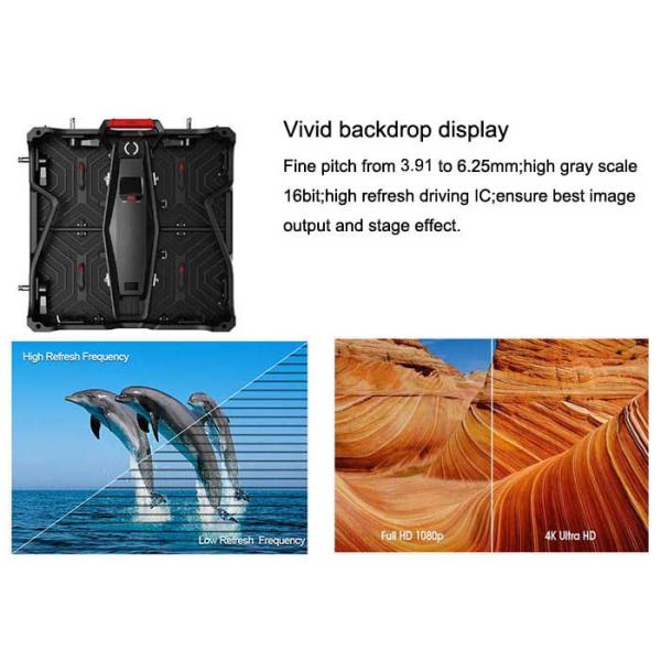 Fast Installation Video Wall Led Display 6000 Nits For Outdoor Activity / Event