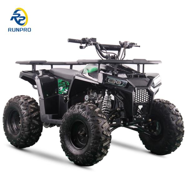 RUNPRO Direct 125CC 2WD Gas Powered ATV Quad for Adults and Kids 110CC Quad Bike