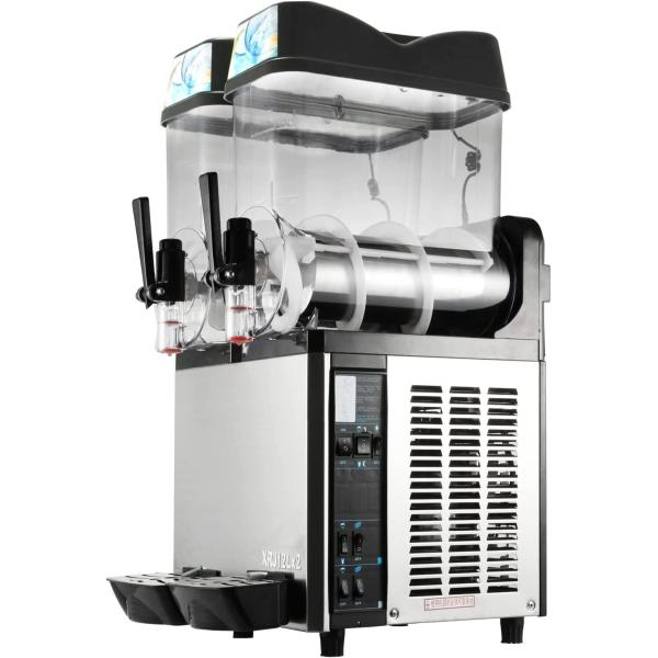 Commercial Slash Slush Granita Machine Frozen Drinks Ice Cream Sorbet Granita Slush Puppy Slush Maker Machine