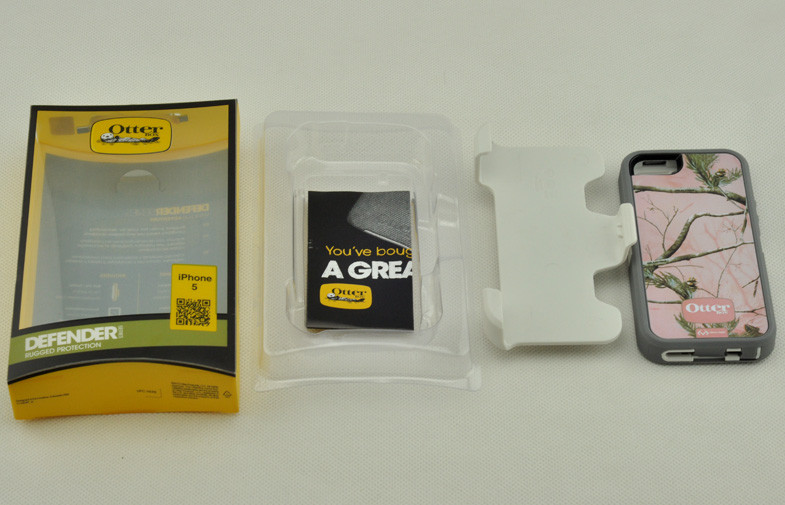 Three-layer Protection Outer Box Phone Cases White Soft PC Cover