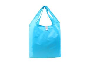 190T Polyester Nylon Portable Foldable Reusable Shopping Bags Water Resistant