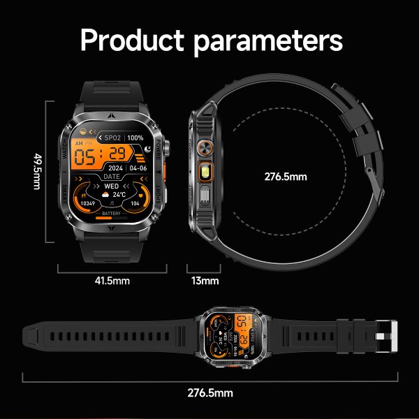 AK80 Smart Watch 2.01
