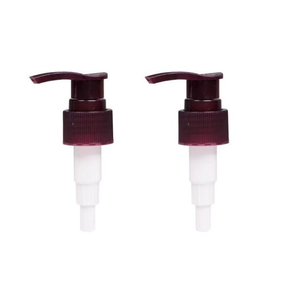 Pompe à lotion de 24/28 mm avec prise en charge de diverses personnalisations pour flacon de lotion cosmétique ou lotion pour le corps