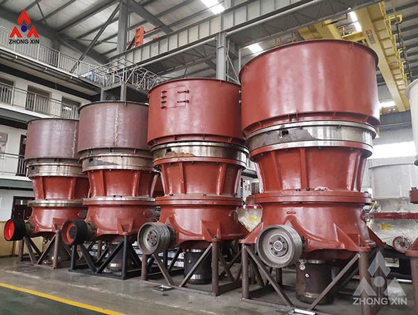 Triturador hidráulico do cone do único cilindro industrial para materiais frágeis da dureza média e alta