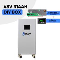 EU Stock JK Diy Battery Pack Kit 48V 16S EVE CATL 314ah Casse métallique JiKong BMS Disjoncteur CC