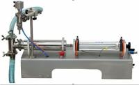 Machine de remplissage à tête unique pneumatique semi-automatique Machine de remplissage à liquide horizontale