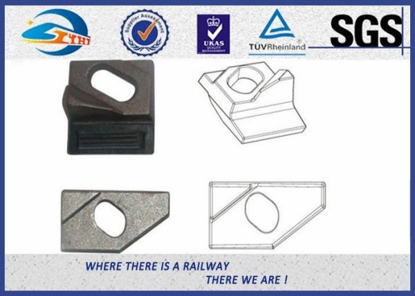 Custom made Oxide Black Rail Clips For Railway Fastening System