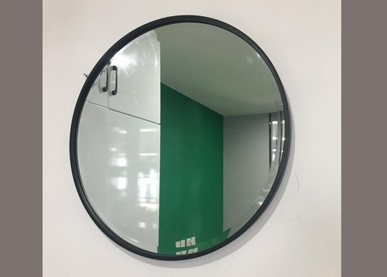 Simple Fashion Framed Bathroom Mirrors Corrosion Resistant For Coffee Houses