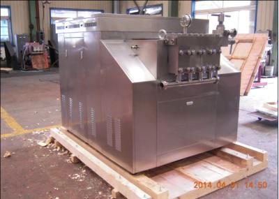 Máquina homogeneizadora de leite de dois estágios, equipamento de homogeneização em condições novas.
