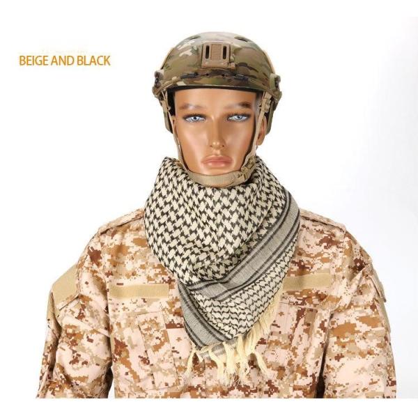 Outdoor Arabian Shemagh Tactical Accessories Multifunctional Arabian Scarf Windproof