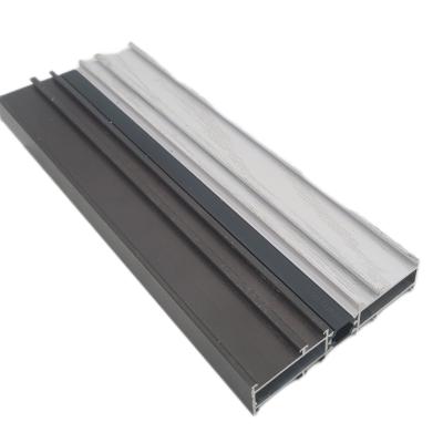 A janela de alumínio perfila o perfil personalizado de Champagne Anodizing Professional Extrusion Aluminum