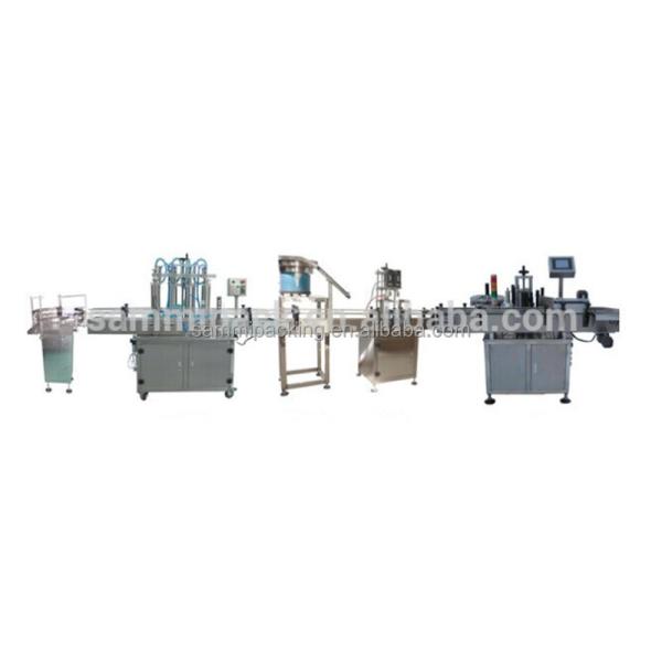 Hot Selling Automatic Liquid Bottle Filling Capping and Labeling Machine