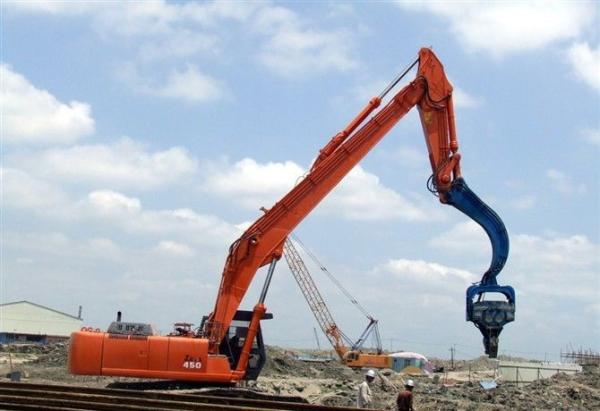 Motorista de pilha Attachment de Boom Arm For CAT235 da máquina escavadora da esteira rolante