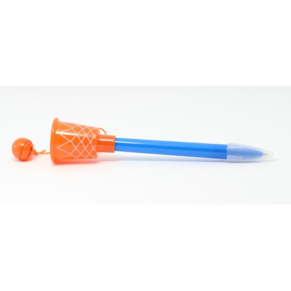Office School Pen with Unique Customized Logo Basketball Shape Topper Stationery