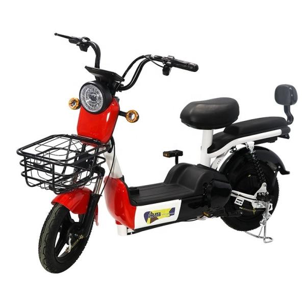 Unisex Electric City Bike 350W Electric Scooter 48V 12ah Full Suspension Fat Ebike