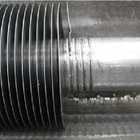 DELLOK Internally finned tube,inner grooved copper low fin tube,low finned copper tube