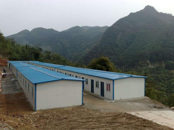 light steel structure wall bearing prefab house for workers