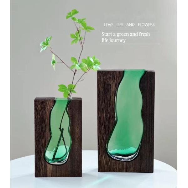 Retro White Square Ceramic Vase for Minimalistic Home Decor in Nordic Rustic Boho Style