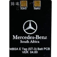 PWB 0.8mm de ENIG da placa do PWB do preto 2oz 2 camadas para auto industrial