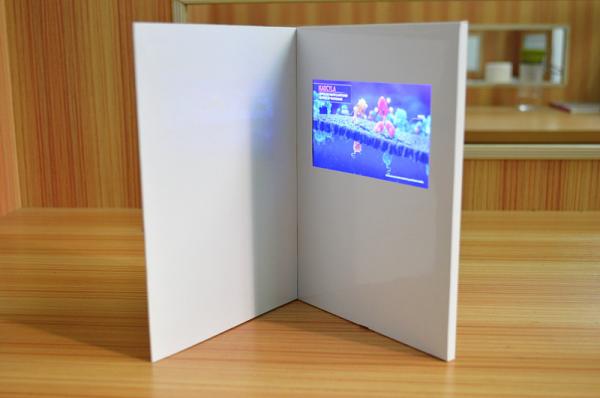 Handmade Business Video Gift Card Customized For Promotion / Advertising