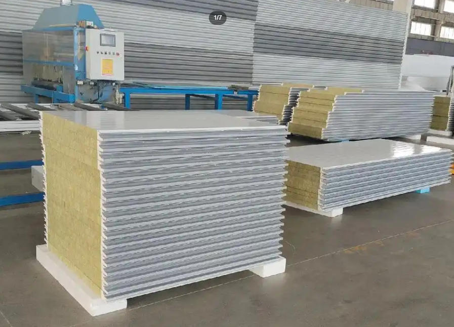 Color Steel Polyurethane Sandwich Panel Thermal Insulated PU Wall Roof Panel For Steel Structure Warehouse Workshop