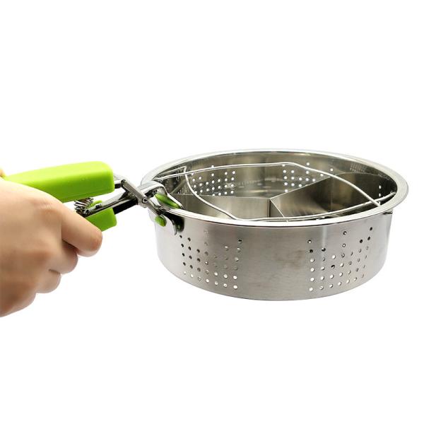 10-Piece Nonstick Stay Cool Handle Cookware Set Hard Porcelain Enamel Cooking Items Stainless Steel Pot accessories