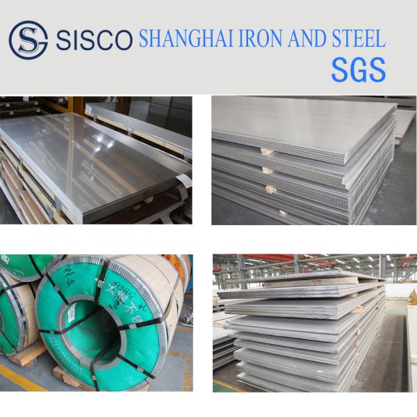 Automotive Trim / Molding 304 Stainless Steel Sheet 1000 - 1800 Mm Width